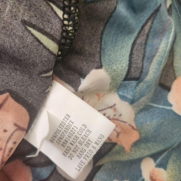 NWT Mira Luxe Cherry Blossom Maxi Dress L/XL - Picture 7 of 7